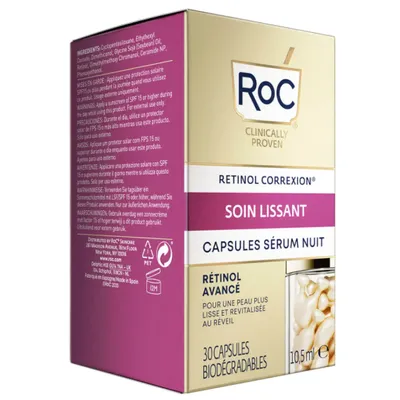 RoC Retinol Correxion Line Smoothing Night Serum Capsules (Wygładzające kapsułki z retinolem na noc)