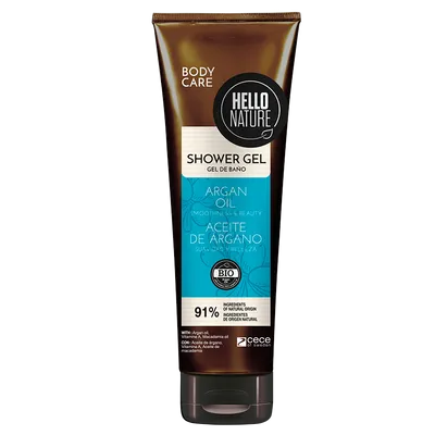 Cece of Sweden Hello Nature, Body Care, Argan Oil Smoothness & Beauty Shower Gel (Żel pod prysznic z olejkiem arganowym `Gładkość i piękno`)