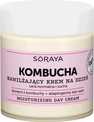 Soraya Kombucha, Nawilżający krem na dzień do cery normalnej i suchej