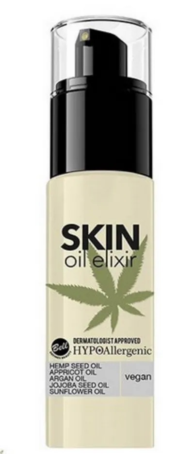 Bell HYPOAllergenic, Skin Oil Elixir (Hypoalergiczny odżywczo-nawilżający olejek pod makijaż)