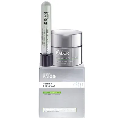 Babor Purity Cellular SOS De-Blemish Kit (Kompleksowy zestaw SOS zapewniający intensywną pielęgnację silnie zanieczyszczonej cery)