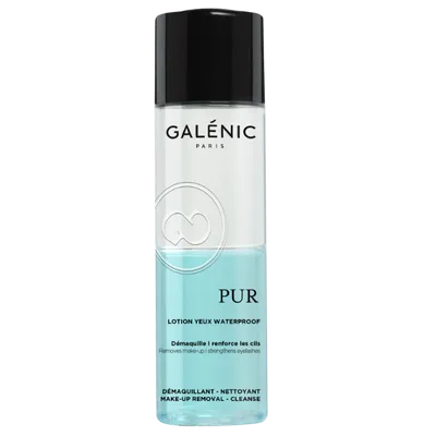 Galenic Pur, Lotion Yeux Waterproof (Płyn micelarny do demakijażu oczu)