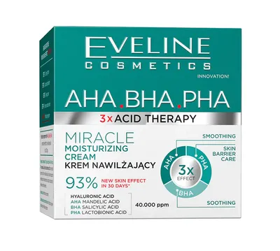 Eveline Cosmetics 3 x Acid Therapy, Krem nawilżający