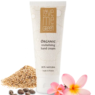 Love Me Green Organic Revitalising Hand Cream (Organiczny rewitalizujący krem do rąk)