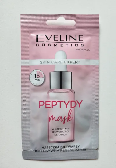Eveline Cosmetics Skin Care Expert, Maseczka do twarzy `Intensywna regeneracja - peptydy`