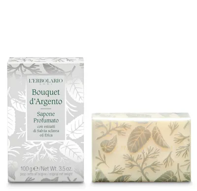 L'Erbolario Bouquet d'Argento, Sapone Profumato (Mydło perfumowane)