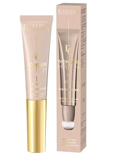Eveline Cosmetics Wonder Match, Ultra-Creamy Highlighter (Ultrakremowy rozświetlacz)