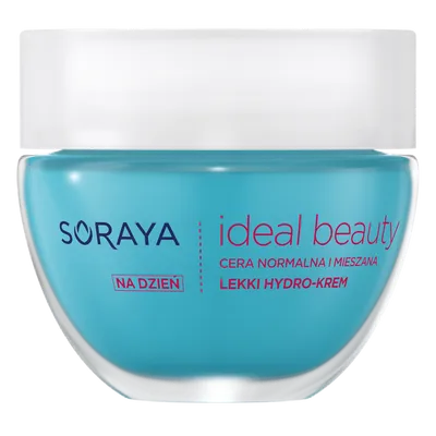 Soraya Ideal Beauty, Lekki hydro-krem do cery mieszanej i normalnej na dzień `Efekt nawilżającej maseczki`