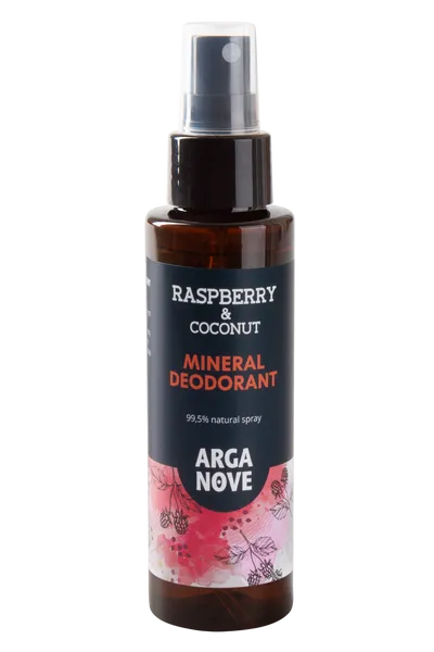 Arganove Dezodorant mineralny `Kokos - malina ` (nowa wersja)