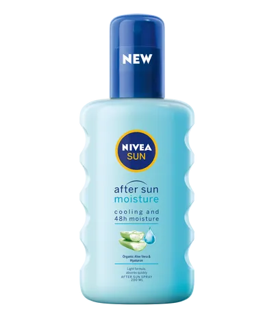 Nivea Sun, After Sun Moisture with Aloe Vera (Spray po opalaniu `Aloes`)