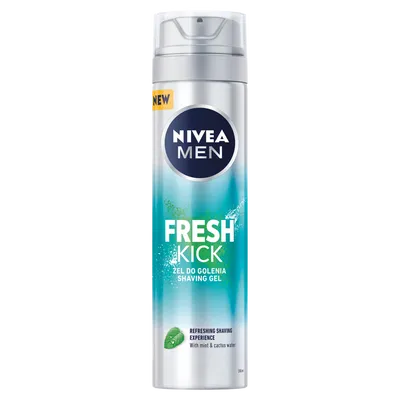 Nivea Men, Fresh Kick, Żel do golenia dla mężczyzn