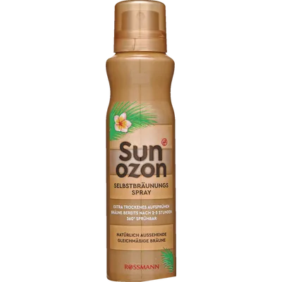 SunOzon Selbstbraunungsspray (Samoopalacz w sprayu do normalnej i ciemnej karnacji (nowa wersja))