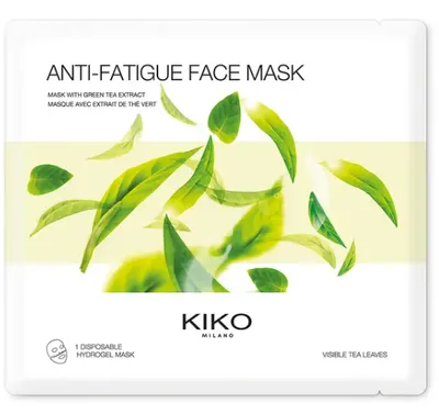 Kiko Milano Antifatigue Face Mask (Hydrożelowa nawilżająca maska do twarzy z wyciągiem z zielonej herbaty)