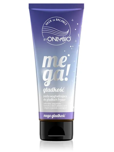 OnlyBio Hair in Balance, Mega! Gładkość, Pasta wygładzająca do gładkich fryzur