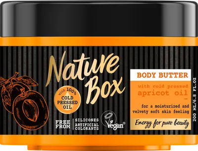 Nature Box Masło do ciała z olejem z moreli