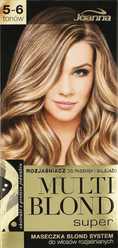 Joanna Multi Blond Super, Rozjaśniacz do pasemek i balejażu