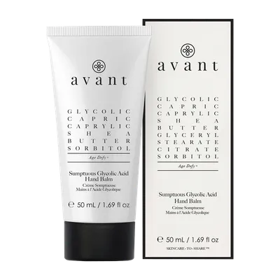 Avant Skincare Sumptuous Glycolic Acid Hand Balm (Krem do rąk z kwasem glikolowym)