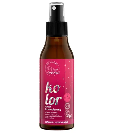 OnlyBio Hair In Balance, Kolor, Spray termoochronny ochrona przed UV