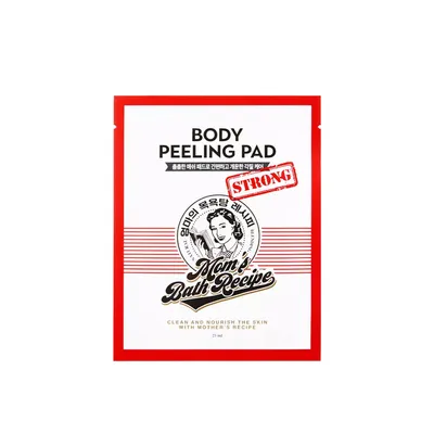 Mom's Bath Recipe Body Peeling Pad Strong (Mocno złuszczający płatek do ciała)