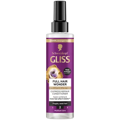 Schwarzkopf Gliss Full Hair Wonder, Express Repair Conditioner (Ekspresowa odżywka do włosów)
