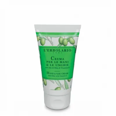 L'Erbolario Hand & Nail Cream with Olive Oil and Vitamin E (Krem do rąk i paznokci z oliwką i witaminą E)