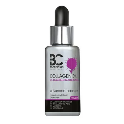 Be Ceuticals Advanced Booster, Collagen 3% + Hyaluronic (Zaawansowane Wzmocnienie, Kolagen 3% + Kwas hialuronowy)