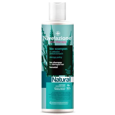 Nivelazione Skin Therapy Natural, Bio szampon do włosów zniszczonych `Skrzyp polny`