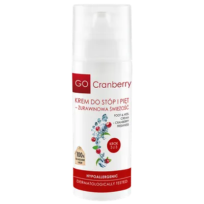Go Cranberry Krem do stóp i pięt `Żurawinowa Świeżość`