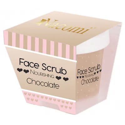 Nacomi Nourishing Face Scrub Chocolate (Odżywczy peeling do twarzy i ust)