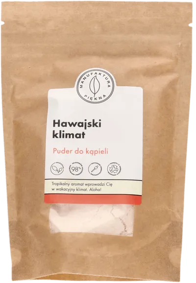 Manufaktura Piękna Puder do kąpieli `Hawajski klimat`