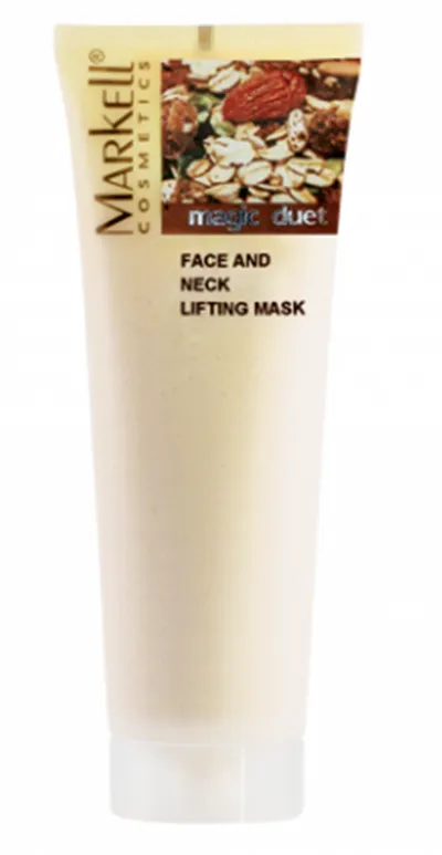 Markell Cosmetics Magic Duet, Face & Neck Lifting Mask (Maska do twarzy i szyi podciągająca)