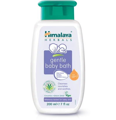 Himalaya Herbals Gentle Baby Bath (Delikatny płyn do kąpieli dla dzieci)