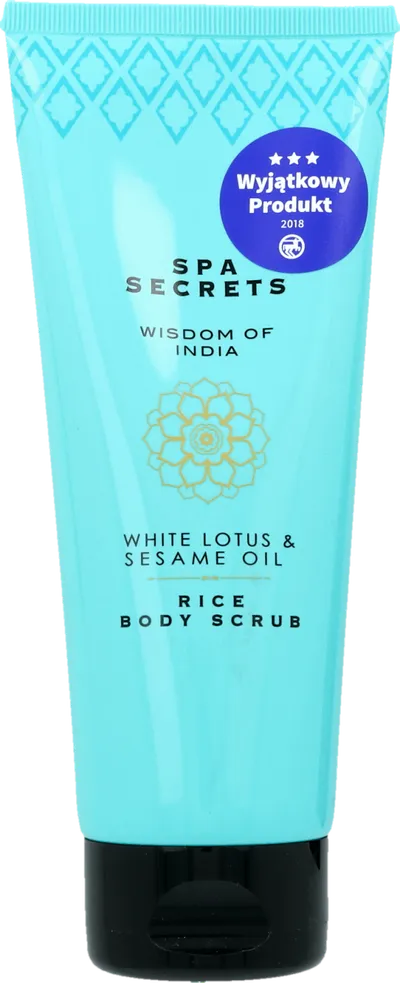 Spa Secrets Wisdom of India, Rice Body Scrub (Ryżowy peeling pod prysznic `Mądrość Indii `)