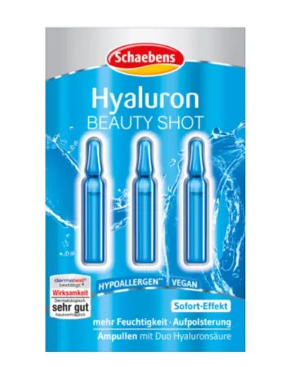 Schaebens Ampulle Hyaluron Beauty (Ampułka piękna z kwasem hialuronowym)