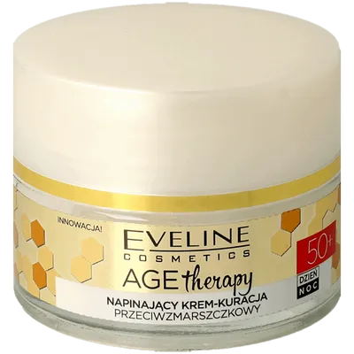 Eveline Cosmetics Age therapy, Napinający krem-kuracja przeciwzmarszczkowy na dzień i na noc 50+