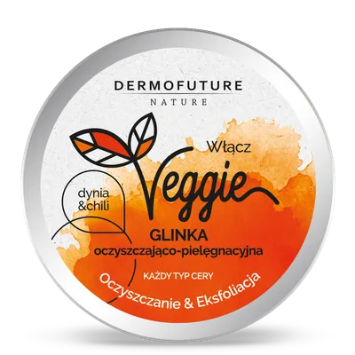 Dermofuture Precision Veggie, Glinka oczyszczająca `Dynia i chili`
