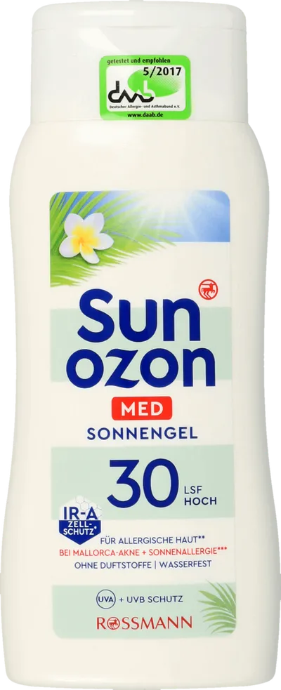 SunOzon Med, Sonnengel LSF 30 (Żel przeciwsłoneczny SPF 30)