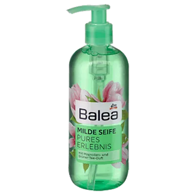 Balea Pures Erlebnis Milde Seife (Delikatne mydlo do rąk o zapachu magnolii i zielonej herbaty)