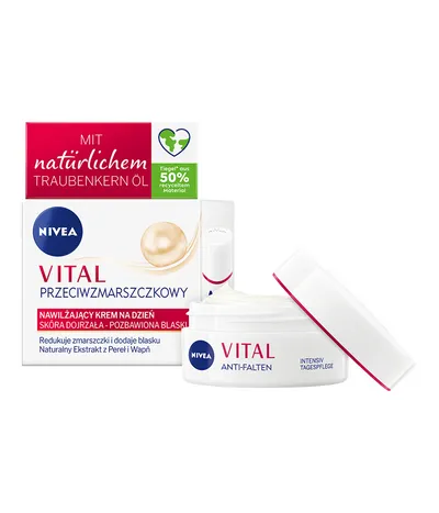 Nivea Vital, Przeciwzmarszczkowy nawilżający krem na dzień