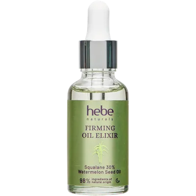 Hebe Naturals, Firming Oil Elixir (Ujędrniający eliksir olejkowy ze skwalanem do twarzy)
