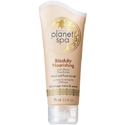 Avon Planet Spa, Blissfully Nourishing, Hand and Foot Scrub (Odżywczy peeling do rąk i stóp)
