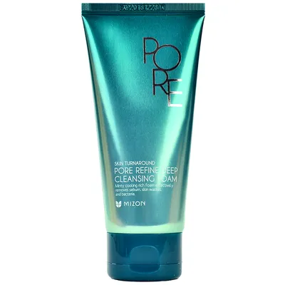 Mizon Pore Refine, Deep Cleansing Foam (Pianka głęboko oczyszczająca do mycia twarzy)