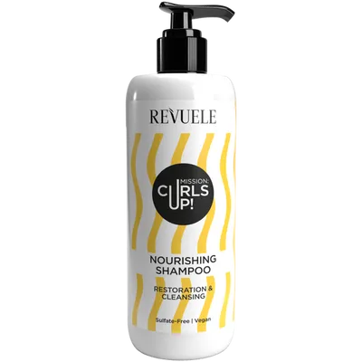 Revuele Mission: Curls Up!, Nourishing Shampoo (Szampon do włosów kręconych)
