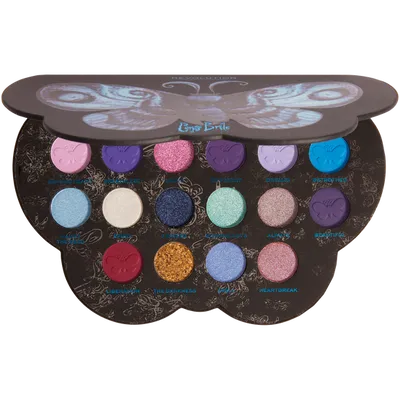 Revolution Beauty (Makeup Revolution) Revolution X Corpse Bride, Butterfly Eyeshadow Palette (Paleta cieni do powiek)