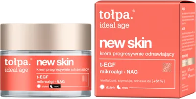 Tołpa Ideal Age, New Skin, Krem progresywnie odnawiający na dzień i na noc