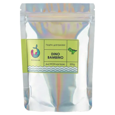 Mermade Dino Bambino Bath Powder (Proszek do kąpieli)