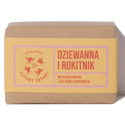 Mydlarnia Cztery Szpaki Mydło `Dziewanna i rokitnik`
