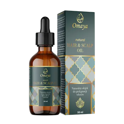 Omaya Hair & Scalp  Oil (Olej do pielęgnacji skóry głowy i włosów)