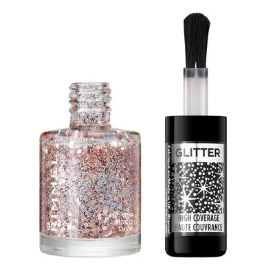 Rimmel Glitter Bomb , Top coat do paznokci