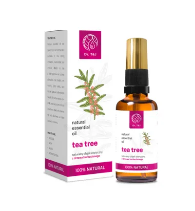 Dr. T & J Natural Essential Oil Tea Tree (Naturalny olejek z drzewa herbacinego)